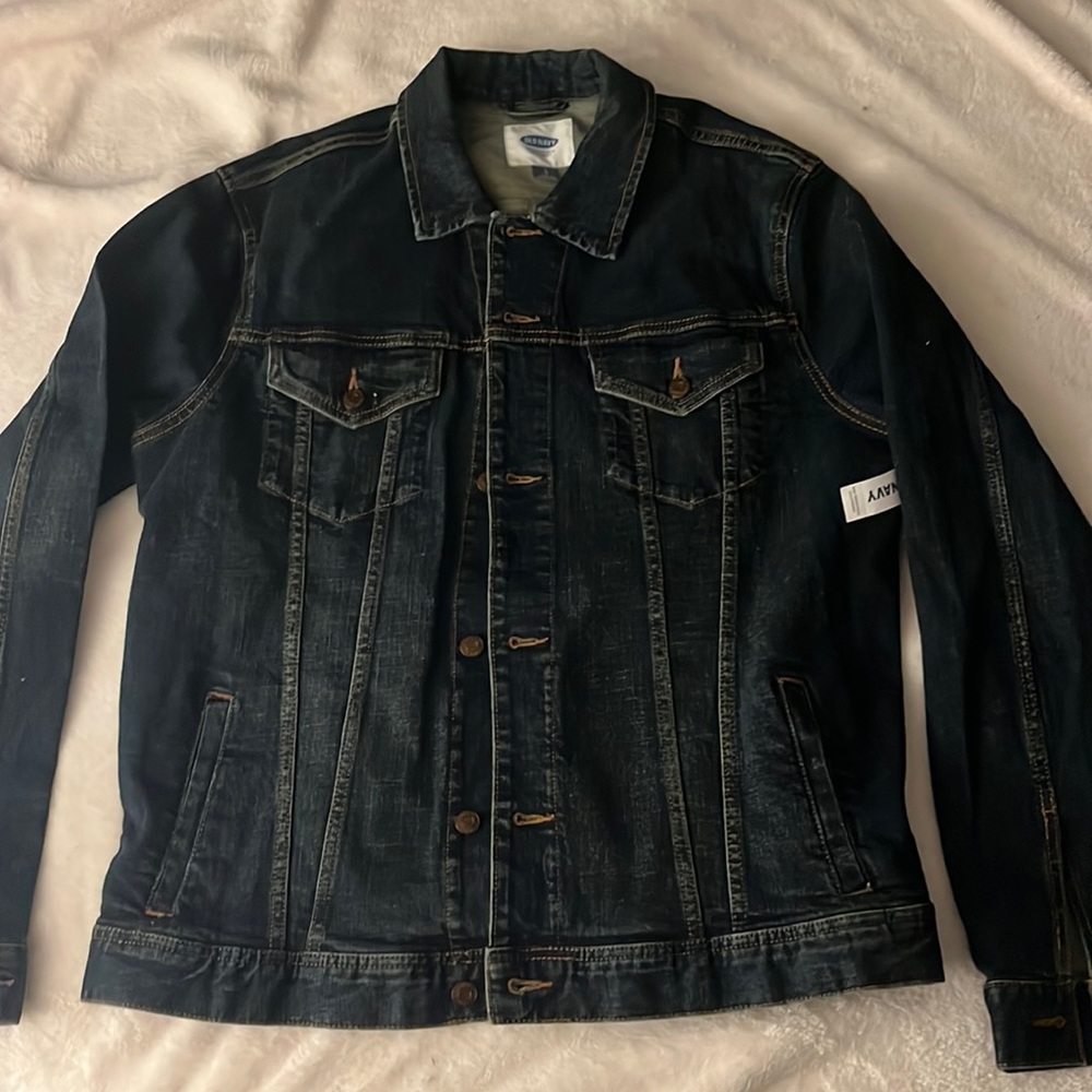 Large Mens Old Navy Jean Jacket